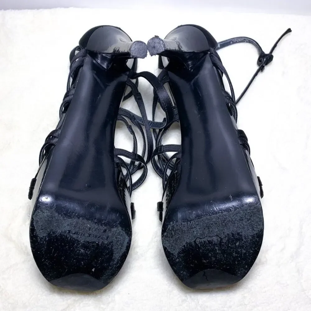 STUART WEITZMAN Strappy Platform Stiletto Heels